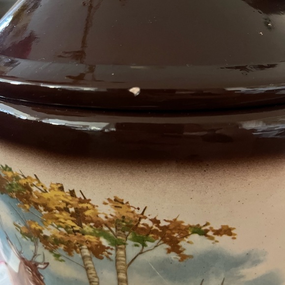 Vintage Deer Family Jug Cookie Jar - Picture 9 of 10